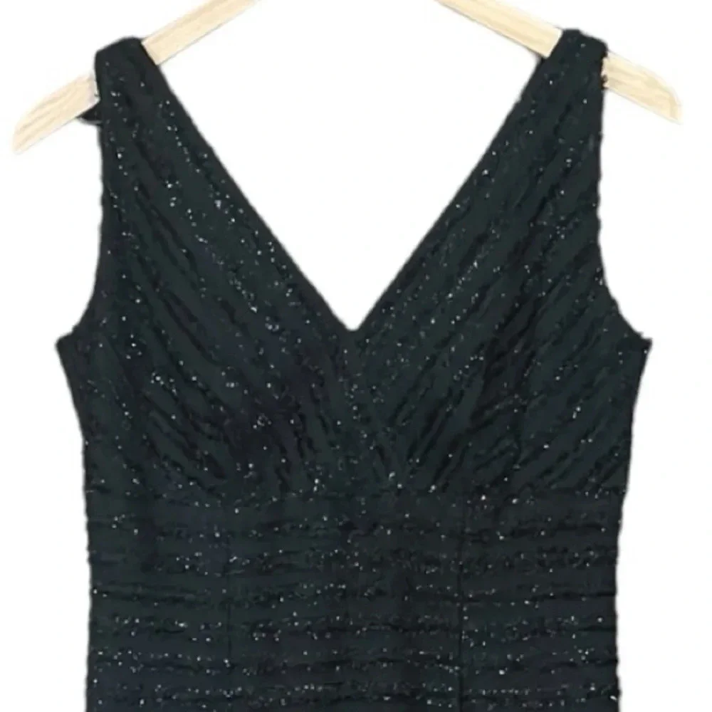 W by Worth Black Sleeveless Mini Dress Size 6 - Picture 3 of 8